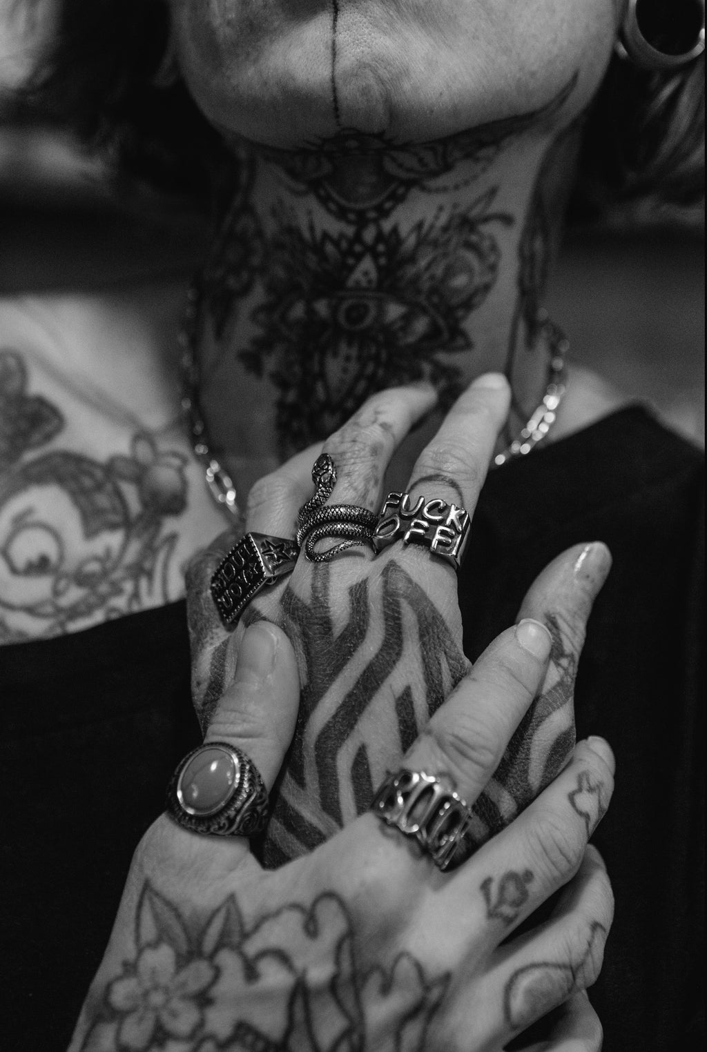 Bague Serpent Enroulée