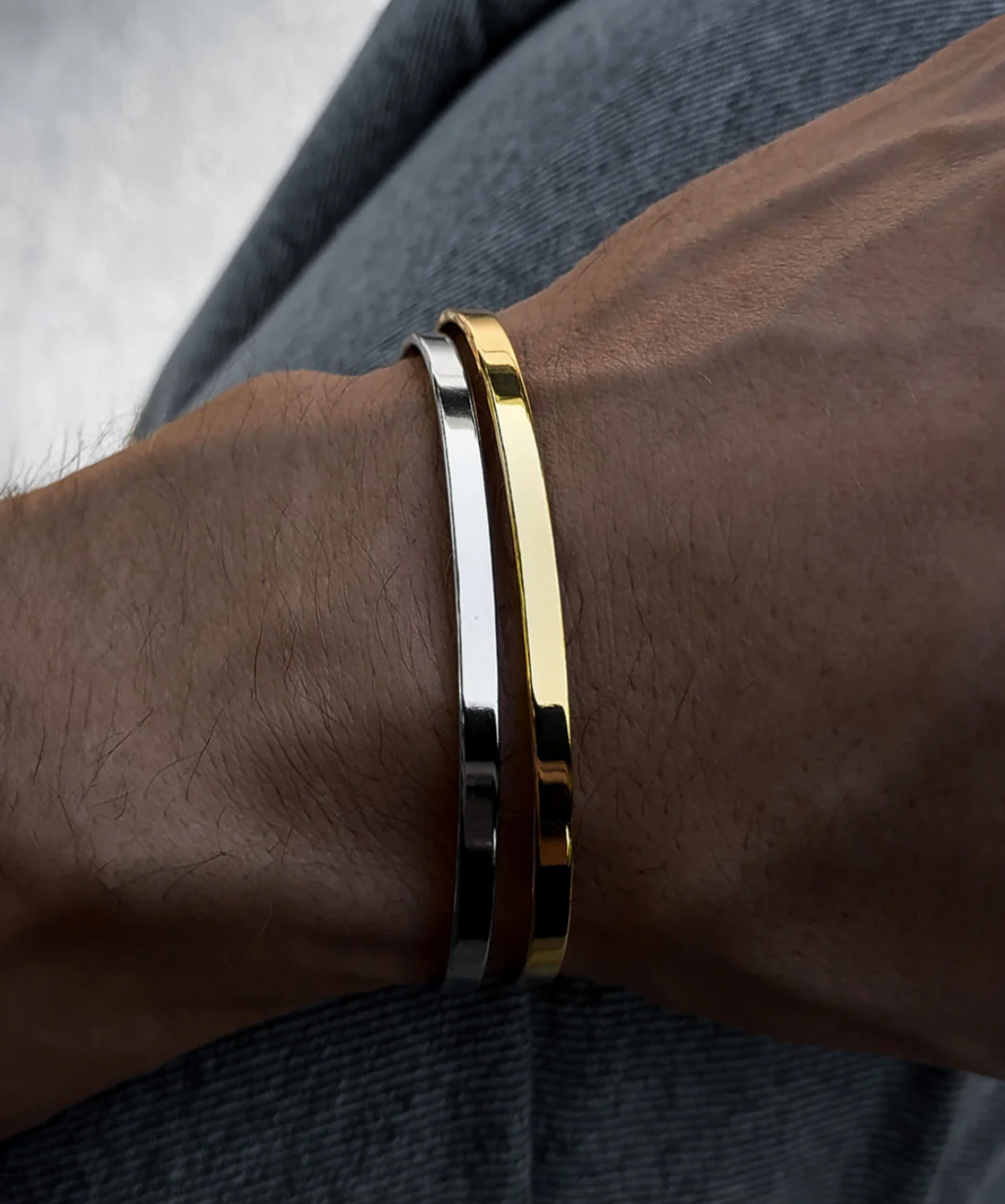 Bracelet Manchette Minimal – Élégance Ajustable
