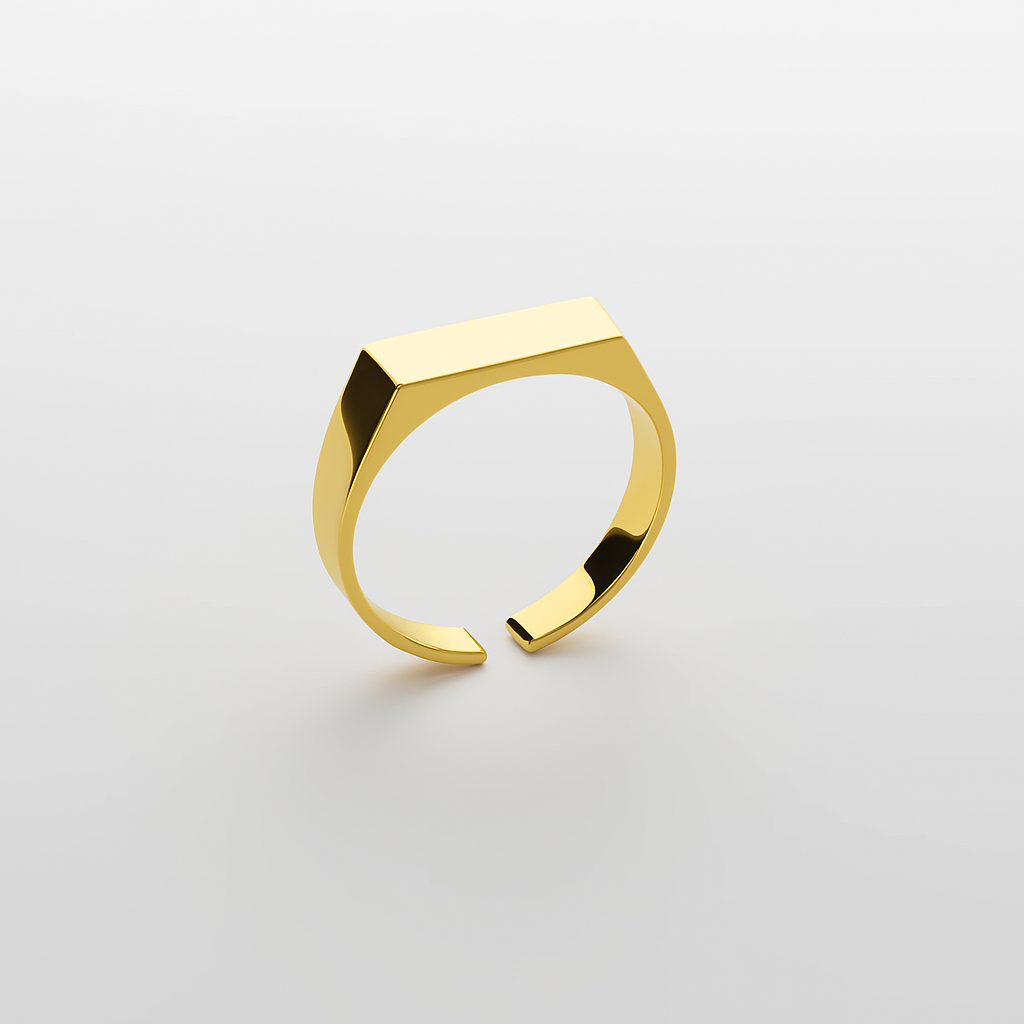 Bague Ouverte Minimaliste